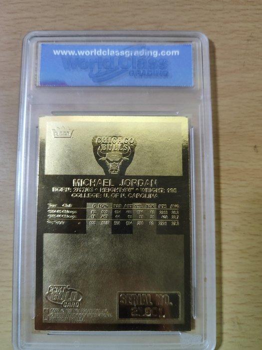 1998 Fleer 23KT Gold Michael Jordan Gesigneerde kaart,, Verzamelen, Stickers