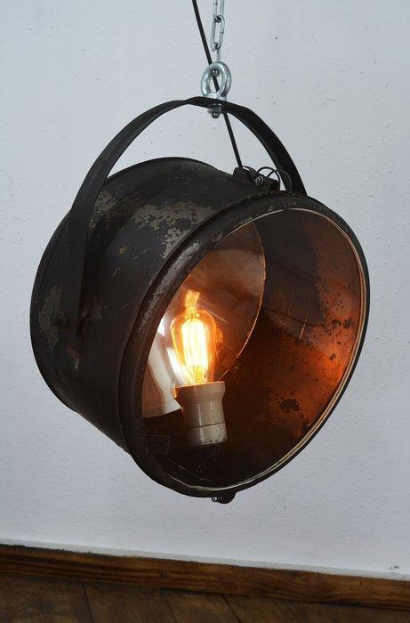 Plafondlamp - Metaal, Staal - Sovjet-Unie, Antiek en Kunst, Antiek | Wandborden en Tegels