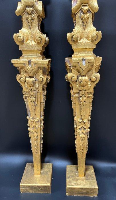 Colonne (2) - Dans le style baroque, Antiek en Kunst, Antiek | Overige Antiek