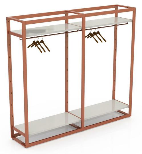 *TIP*  Bigshop kit8807 - H1850 - 2 span - koper met witte g, Zakelijke goederen, Kantoor en Winkelinrichting | Winkel en Inventaris