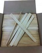 Houten verfroerders roerhoutjes 400 x 28 x 4mm onbedrukte me, Doe-het-zelf en Bouw, Verf, Beits en Lak, Verzenden, Nieuw