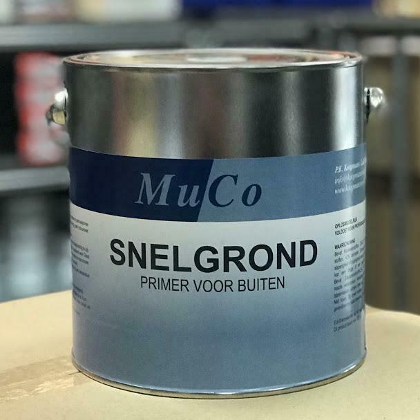 Koopmans MuCo snelgrond primer voor buiten wit of lichte kle, Doe-het-zelf en Bouw, Verf, Beits en Lak, Nieuw, Verzenden