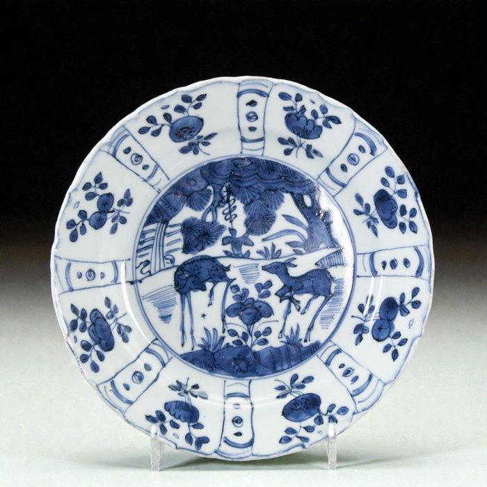 Wanli periode (1573-1619) - decor van herten in een, Antiquités & Art, Antiquités | Autres Antiquités