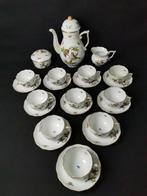 Herend -Rothschild Bird - Servizio da caffè per 10 persone -