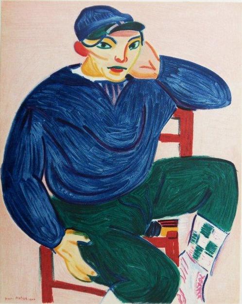 Henri Matisse (1869-1954) - Le jeune garçon fauve, Antiquités & Art, Antiquités | Autres Antiquités