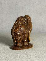 Beeldje - Mammoet - Buxus Hout