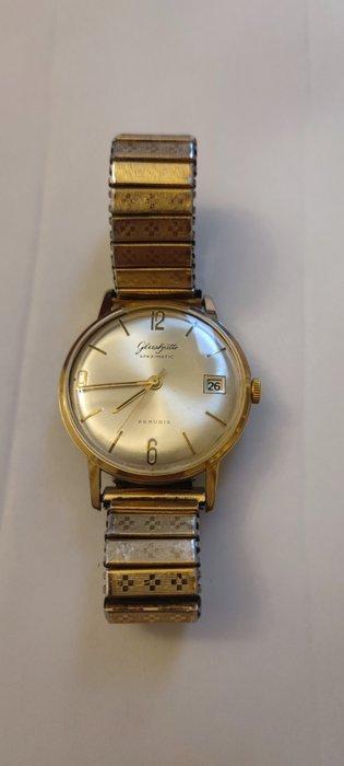 GLASHUTTE spezimatic cal.75 - oryginal gold plated - gold, Handtassen en Accessoires, Horloges | Heren