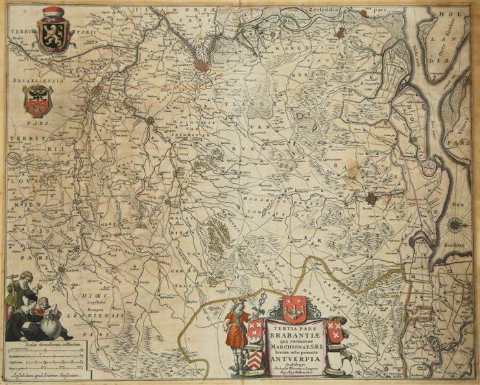 België - markiezaat Antwerpen; Michiel Florent van Langren, Boeken, Atlassen en Landkaarten