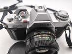 Canon AV-1 + FD 1,8/50mm Appareil photo argentique, Audio, Tv en Foto, Nieuw