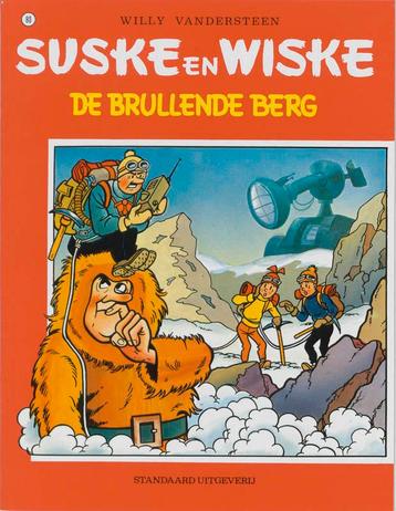 De brullende berg / Suske en Wiske / 80 9789002117824, Verzenden, Willy Vandersteen