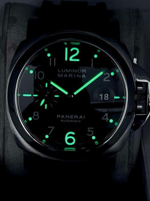 Panerai - Luminor Marina Date - Zonder Minimumprijs - OP, Handtassen en Accessoires, Horloges | Heren