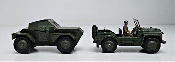 Dinky Toys - Model militair voertuig (2) - Austin Champ et, Hobby & Loisirs créatifs, Voitures miniatures | 1:5 à 1:12
