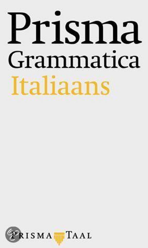 PRISMA GRAMMATICA ITALIAANS 9789027447784 Jacques H. Brinker, Boeken, Overige Boeken, Gelezen, Verzenden