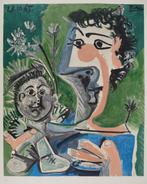 Pablo Picasso (1881-1973) - Père et enfant, Antiquités & Art