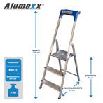 Alumexx ECO huishoudtrap, Doe-het-zelf en Bouw, Ladders en Trappen, Nieuw, Verzenden