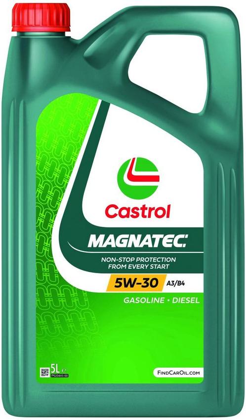 Castrol Magnatec 5W30 A3/B4 5 Liter, Autos : Divers, Produits d'entretien, Enlèvement ou Envoi