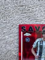 2025 Topps Chrome UCC Nicolò Savona CA-N1 Carte dédicacée -, Verzamelen, Nieuw