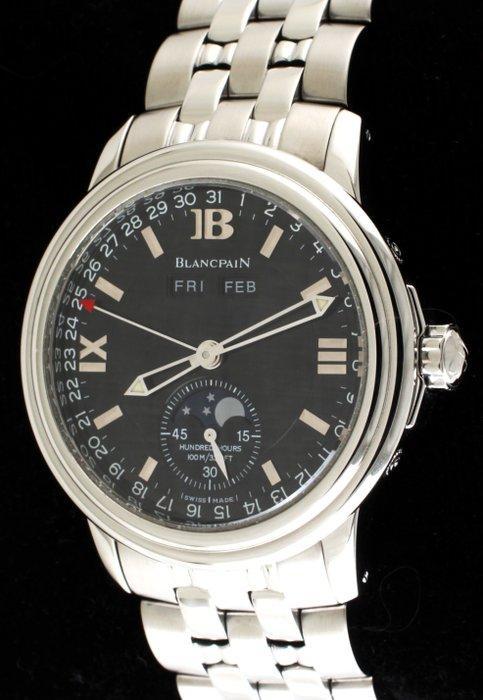 Blancpain - Léman - Moon Phase Complete Calendar - Ref. No:, Handtassen en Accessoires, Horloges | Heren
