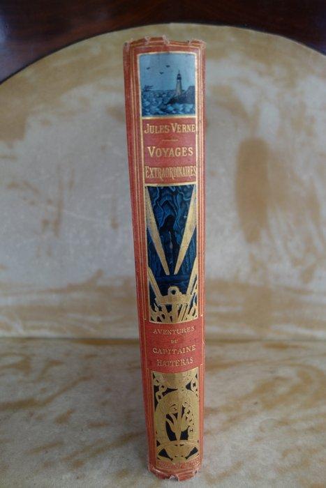 J. Verne - Aventures du Capitaine Hatteras au Pôle Nord -, Antiek en Kunst, Antiek | Boeken en Manuscripten