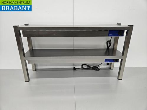 RVS Dubbele Warmtebrug Warmhoudbrug Verwarmde Etagere, Zakelijke goederen, Horeca | Keukenapparatuur, Ophalen of Verzenden