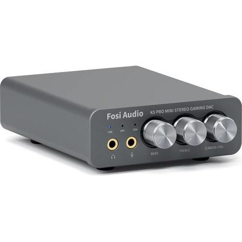 Fosi Audio K5 Pro - DAC/Versterker - USB Type C - Optische, Audio, Tv en Foto, Radio's, Verzenden