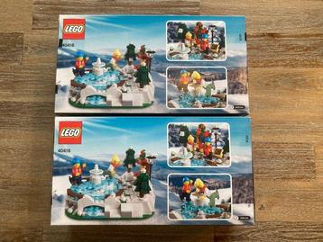 Lego Set - Winter Village - 40416 Winter Carousel x2