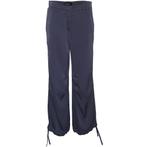 Cambio • satijnen donkerblauwe pantalon • 36, Kleding | Dames, Broeken en Pantalons, Cambio, Nieuw, Maat 36 (S), Verzenden