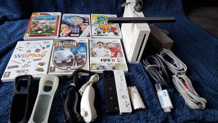 wii - Wii met games - Videogameconsole + games, Games en Spelcomputers, Spelcomputers | Overige Accessoires