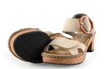 Rieker Sandalen in maat 38 Beige | 5% extra korting, Verzenden, Beige, Sandalen of Muiltjes, Zo goed als nieuw