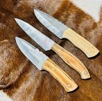 Keukenmes - Keukenmesset (0172) - Exotisch houten handvat en