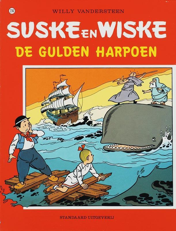 De gulden harpoen / Suske en Wiske / 236 9789002193002, Livres, BD, Envoi