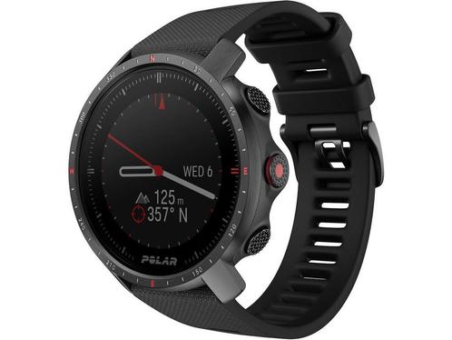 Polar Grit X Pro Zwart (Zwart), Handtassen en Accessoires, Smartwatches, Zo goed als nieuw, Verzenden