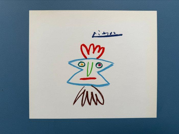 Pablo Picasso (1881-1973) - Personnage au coeur rouge, Antiquités & Art, Antiquités | Autres Antiquités