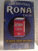 Van Houtens Cacao - Van Houtens RONA Cacao - Enseigne en, Antiek en Kunst