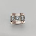 Zonder Minimumprijs - Ring Zilver Quartz, Nieuw