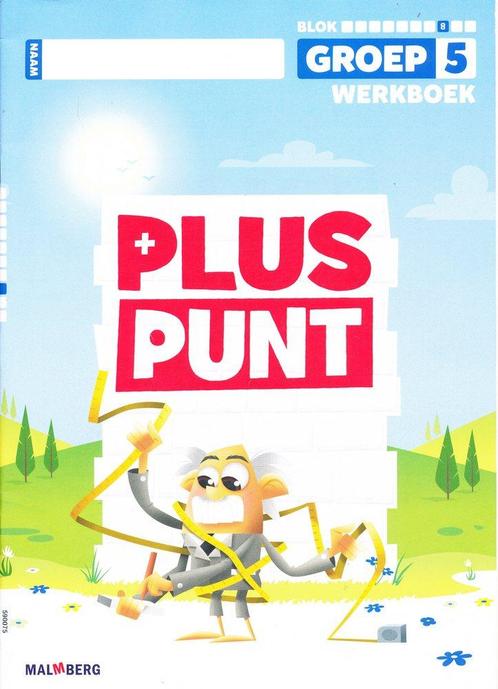 Pluspunt versie 4 werkboek blok 8 groep 5 (per stuk), Livres, Livres scolaires, Envoi