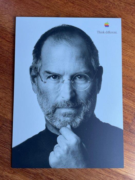 Apple - Steve Jobs - Reclamebord - Vintage Apple reclame -, Antiquités & Art, Antiquités | Assiettes décoratives & Carrelages