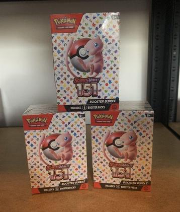 Pokémon - 3 Booster box - Scarlet & Violet 151 - Blastoise, beschikbaar voor biedingen