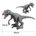 XL RC Velociraptor Dinosaurus met Afstandsbediening -, Hobby & Loisirs créatifs, Verzenden