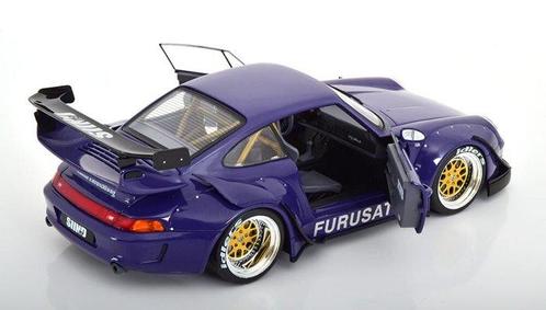 werk83 1:18 - Voiture miniature - Porsche 911 (993) RWB, Hobby en Vrije tijd, Modelauto's | 1:5 tot 1:12