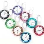 Zuster horloge / verpleegestershorloge ST-NC 28-Lila, Verzenden, Nieuw