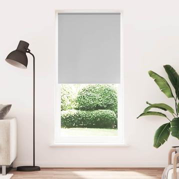 vidaXL Rolgordijn Verduisterend 100 x 230 cm grijs, Verzenden