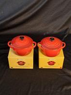 Le Creuset - Marmite (2) - 0,25 L. Cerise - Grès - Petites