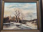 Dutch School (XIX-XX) - Winterlandschap, Antiek en Kunst