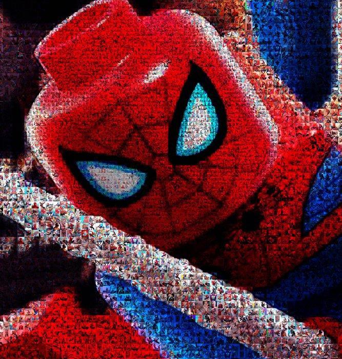 David Law - Crypto Lego Spiderman, Antiek en Kunst, Kunst | Designobjecten