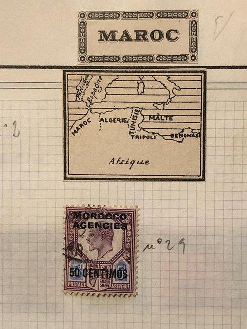 Maroc 1860/1960 - Des bureaux et du protectorat à, Timbres & Monnaies, Timbres | Amérique