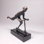 J. Chol (XX-XXI) - On the Scooter (Bronze sculpture -
