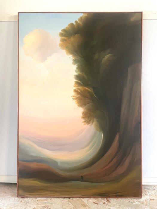 Ubaldo Bartolini (1944) - Il Solito Autunno, Antiquités & Art, Art | Peinture | Moderne