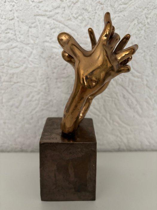 Yves Lohe (1947) - Mains entrelacées, Antiquités & Art, Art | Objets design