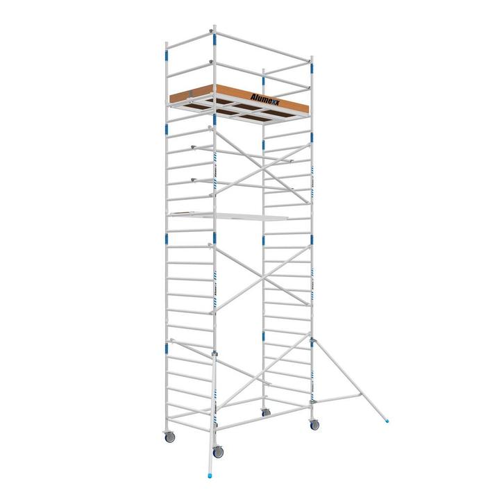 ALX rolsteiger 135 x 8.2m werkhoogte, Doe-het-zelf en Bouw, Steigers, Rolsteiger of Kamersteiger, Nieuw, 5 meter of hoger, Verzenden